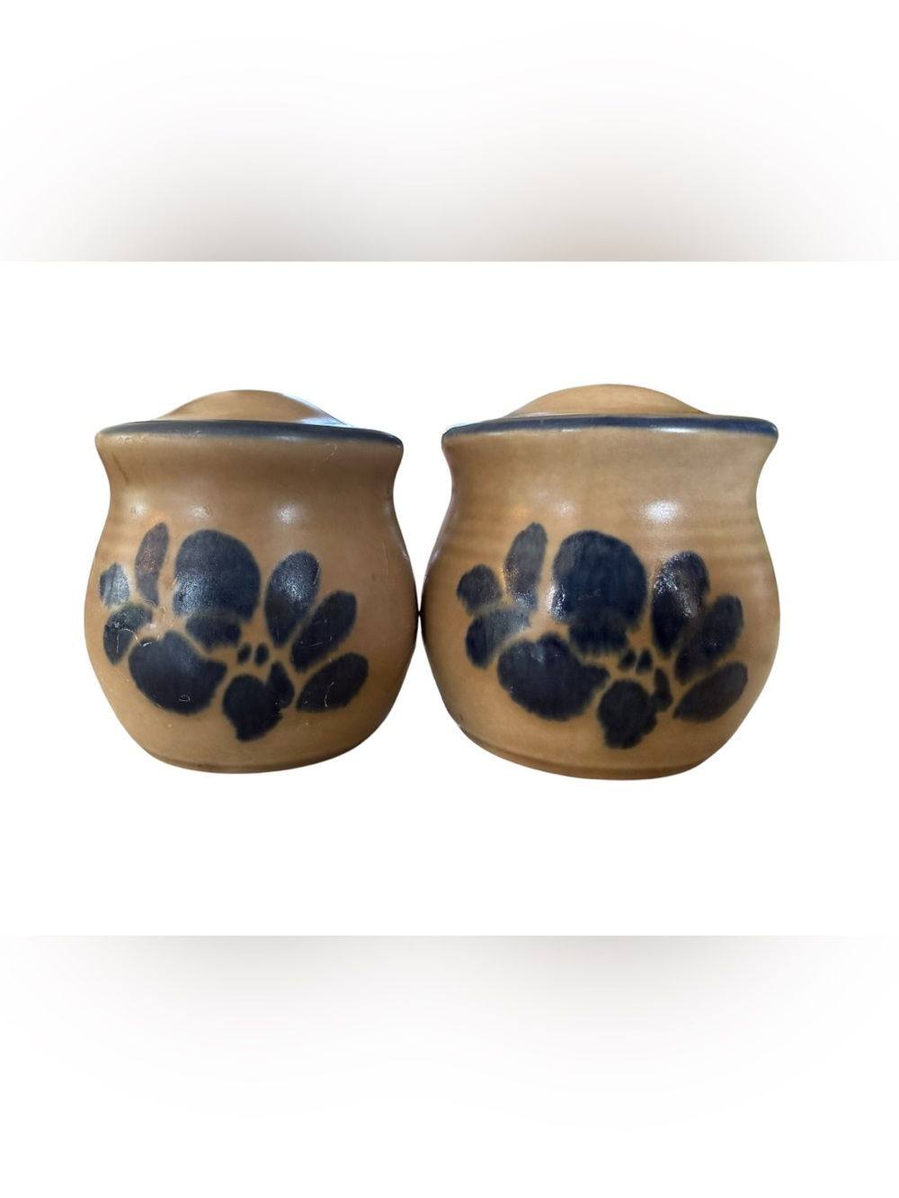 Pfaltzgraff Folk Art Vintage Salt & Pepper Shakers
